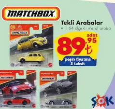 MATCHBOX OYUNCAK TEKLİ ARABALAR indirimli fiyat MATCHBOX OYUNCAK TEKLİ ARABALAR fiyat ve kampanya bilgisi